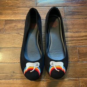 TUK vegan flats size 7